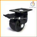 Low Profile Casters Plastic PP Brake Wheel